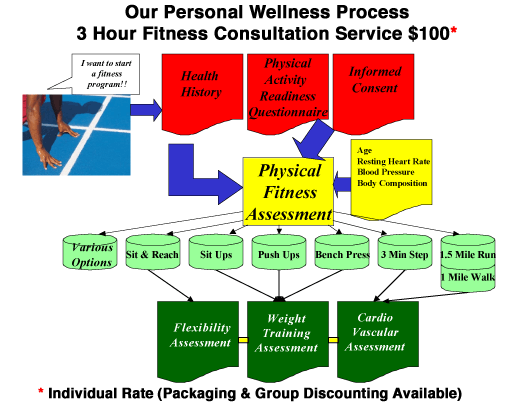 3 Hour Fitness Consultation Service $100 (Individual Rate; Packaging & Group Discounting Available)